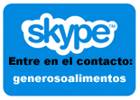 Haga clic para contact a Generoso Alimentos a través de Skype